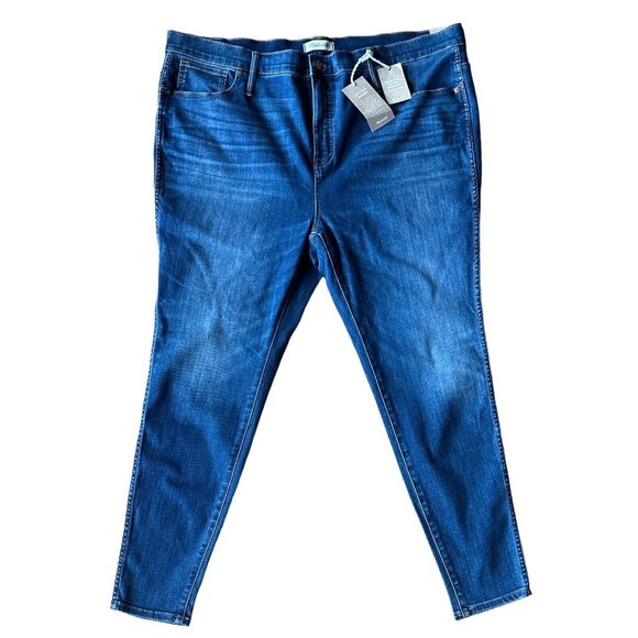 NWT MADEWELL 10” HIGH RISE SKINNY JEANS‎ SIZE 37 - Picture 1 of 6